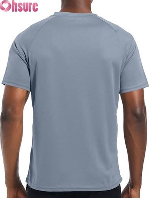 メンズスポーツTシャツ 速乾 ジムワークアウト フィットネストップ 通気性 アクティブウェア OEM ODM メーカー