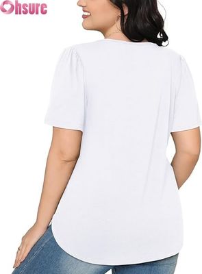 卸売カスタム高品質コットン女性用ワークアウトTシャツ ルーズフィット 無地Tシャツ メンズファッションスタイル
