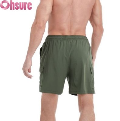 ユニセックス重用労働ショートパンツ - 65% 綿 35% ポリエステル,強化縫合 多ポケットデザイン 屋外作業