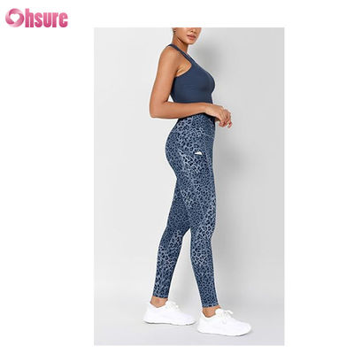 THE GYM PEOPLE 厚手ハイウエストヨガパンツ ポケット付き、お腹コントロール ワークアウト ランニング ヨガ レギンス レディース