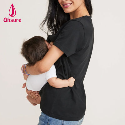OEM 妊婦シャツ 妊婦 妊娠服 短袖 妊婦 運動服 スポーツウェア シャツ&トップ 50-100pcs