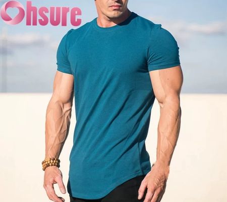 高性能 男性用 乾燥速度のスポーツTシャツ - ジム&アウトドアトレーニング 3Dメッシュ換気付き