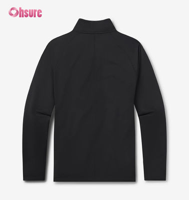 高品質のカスタム刺身 オーバーサイズ 男性用 クルー ネック スウェットシャツ 2XL 100% 綿 フレンチ テリー クォーター ジップ フーディ