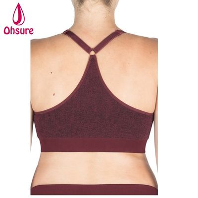 女性マタニティウェア ヨガウェア クロップトップ 妊娠 授乳 調節可能なストラップ付き 授乳ブラ