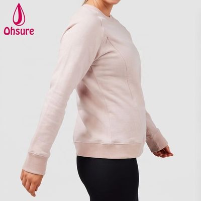高品質の看護 フーディ 柔らかい授乳 ジャンパ 休憩式 スウェットシャツ フィットネス 妊婦 服 女 編み物 10-12日