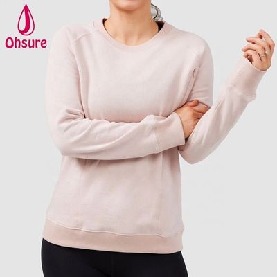 高品質の看護 フーディ 柔らかい授乳 ジャンパ 休憩式 スウェットシャツ フィットネス 妊婦 服 女 編み物 10-12日