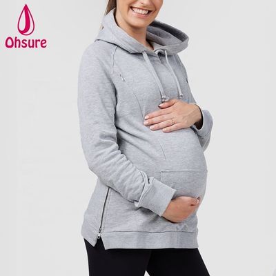 卸売 妊娠 女性 フード セーター オーバーサイズ 授乳 フィットネス セーター カスタム 妊婦 介護 フード