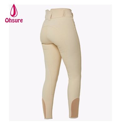 カスタム高品質ジョードプル乗馬ブリーチパンツ滑り止め軽量シリコンシート乗馬パンツ