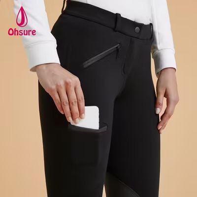 OEMハイウエストバンド乗馬パンツ 通気性ジョッパーズブリーチ ノンスライディング乗馬ブリーチ 乗馬衣装