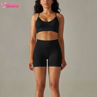 女性 高腰 ファッション スポーツ パンツ 熱売り 縫い目なし アクティブウェア&フィットネス ヨガウェア ウォーキング ヨガレッガン スポーツ ブレスレット