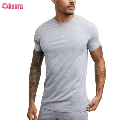 卸売 ジムTシャツ カスタム 男性スポーツTシャツ - 100%綿,スパンデックスブレンド,ランニングジム 休憩着物,短袖
