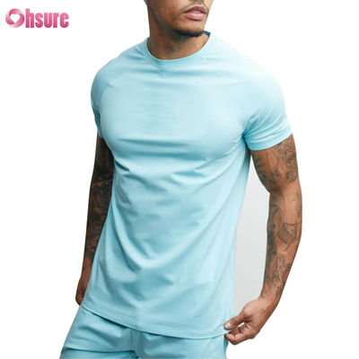 卸売 ジムTシャツ カスタム 男性スポーツTシャツ - 100%綿,スパンデックスブレンド,ランニングジム 休憩着物,短袖