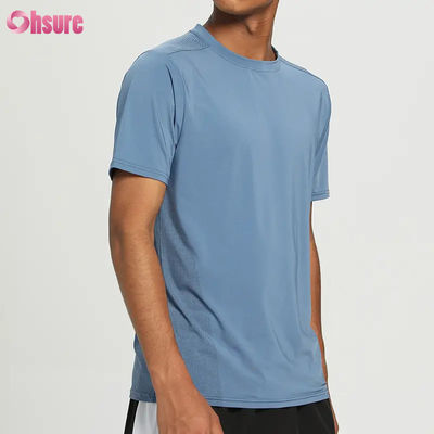 卸売 カジュアル 短袖 ストレッチ ジムシャツ 軽量 透気 スリムフィット 男 Tシャツ トレーニング 健身 ランニング スポーツ Tシャツ