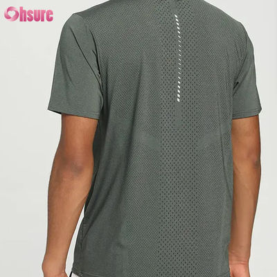 卸売 カジュアル 短袖 ストレッチ ジムシャツ 軽量 透気 スリムフィット 男 Tシャツ トレーニング 健身 ランニング スポーツ Tシャツ