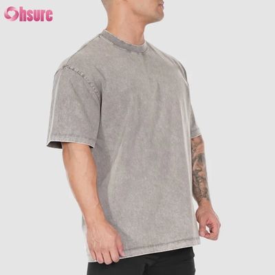 カスタムロゴ スポーツTシャツ カジュアル フィット スリーブ ワークアウト メンズ 無地Tシャツ