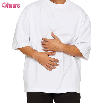 ホットセール 夏 軽量 竹繊維 クルーネック 半袖 オーバーサイズ ボクシング Tシャツ メンズ
