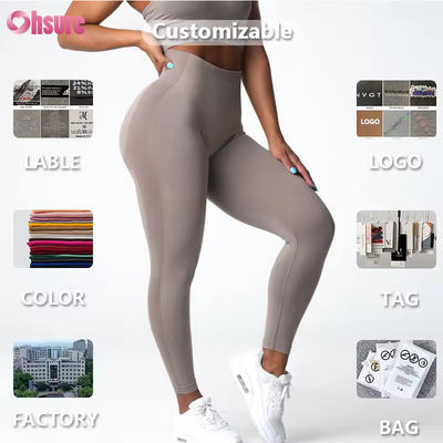 カスタマイズされた 全新 高品質 アイテム 高腰 筋トレ バット ヒップリフティング パンツ ジム フィットネス ヨガ レギング 女性用