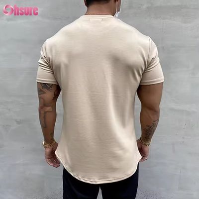 ジム服 半袖 スポーツウェア 最新 Tシャツ デザイン メンズ プリント Tシャツ