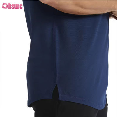 卸売 アメリカサイズ フィットネス服 男性 ジム スポーツTシャツ 透気性 高弾性 速乾 走行 スリムフィットTシャツ