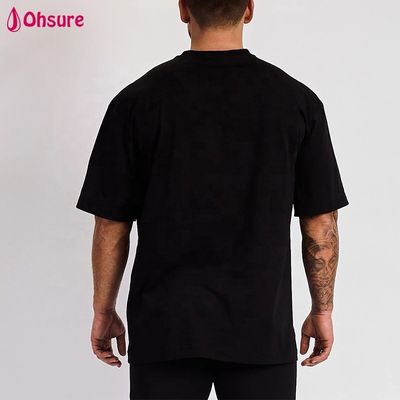 卸売カスタムOEMブランド印刷特大無地メンズTシャツ ランニングTシャツ ジムウェア スポーツTシャツ メンズ