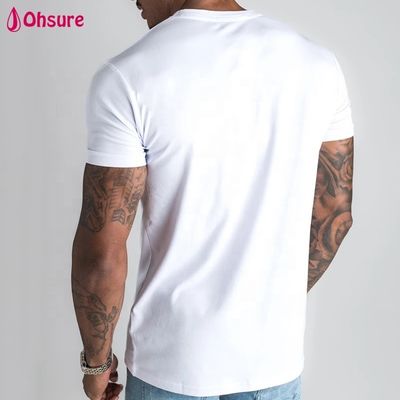 男性用服のサプライヤー 卸売 高品質 男性用綿のTシャツ カスタムサイズとロゴ シンプル ローズ・フィット ジム 男性用Tシャツ