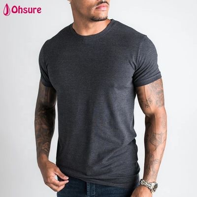 男性用服のサプライヤー 卸売 高品質 男性用綿のTシャツ カスタムサイズとロゴ シンプル ローズ・フィット ジム 男性用Tシャツ