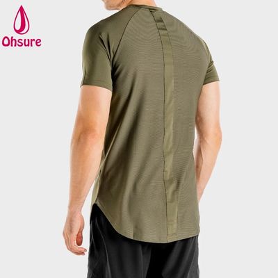 新着品 軽量 透気性 アスリート 男性 フィットネス 乾燥しやすい布 スパンデックス エラスタイン 男性服 シャツ
