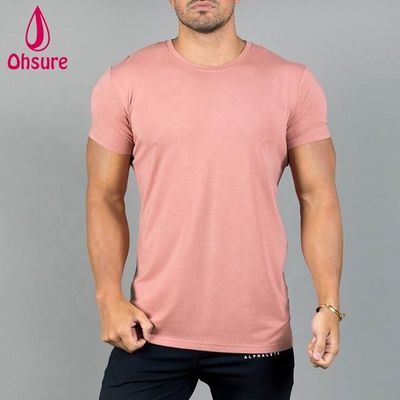 カスタム印刷スポーツ半袖メンズワークアウトジムTシャツフィットネスジムコンプレッションブラックカジュアルプリントパターンニットOEM