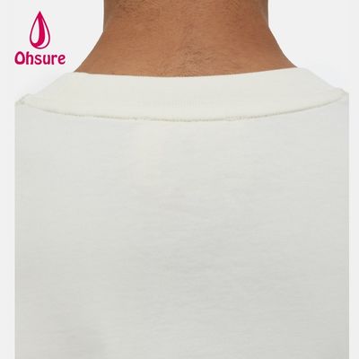 メンズ夏高品質半袖Tシャツ 冷感シルク リサイクルオリジナルコットン カスタマイズ特大スポーツTシャツ