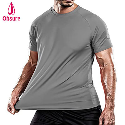 ナイロンスペンデックス 釣りシャツ スポーツウェア ボディビルディング トップランニング着物 ジムシャツ UPF 50tシャツ