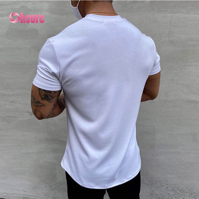 男性用 スポーツウェア ジム ファッション バッグスポーツ服 卸売 休憩式 プリント ジム 男性用Tシャツ