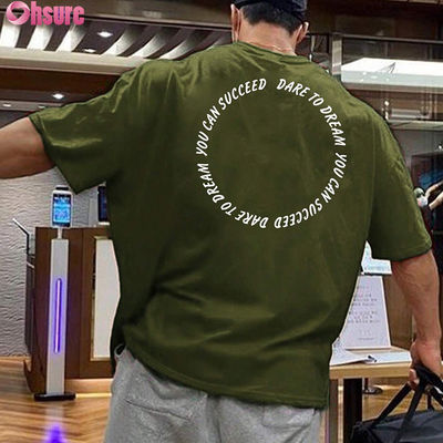 カスタム 男性 スポーツ 短袖Tシャツ 卸売 迅速 乾燥 フィットネス トレーニング スポーツウェア アスリート 男性 スポーツTシャツ