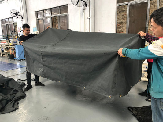 Litong カスタマイズサイズ タープ 車と列車トラックカバー 防水生地 キャンバス 有機シリコン タープ